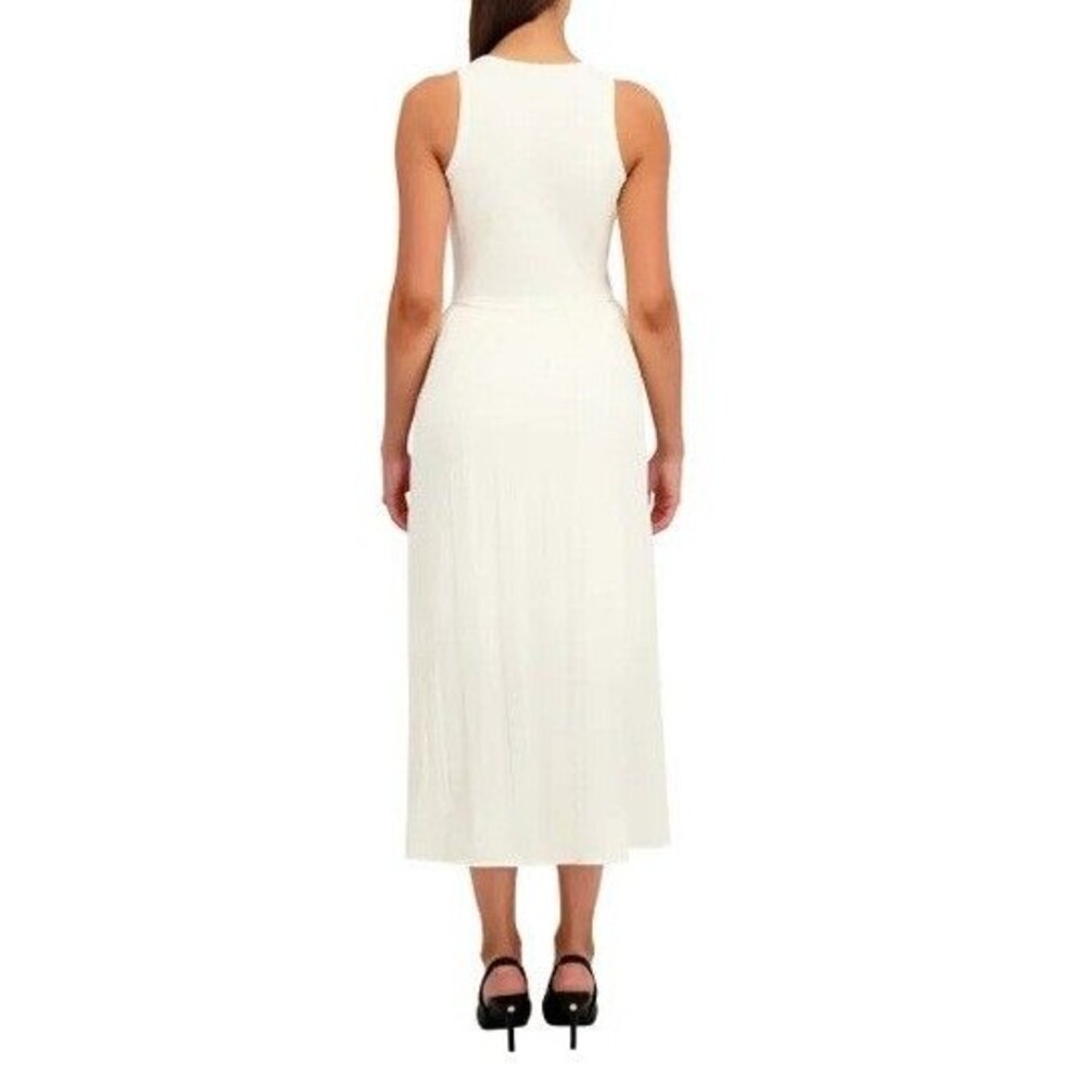DKNY Women's Maxi Cream Dress Size XL NWT - Picture 3 of 3